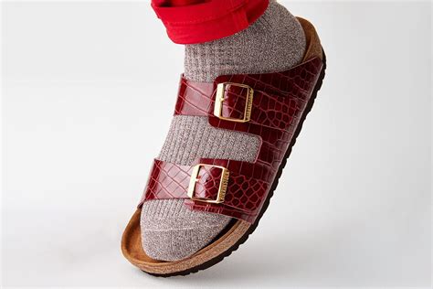 hermès x birkenstock sandals.